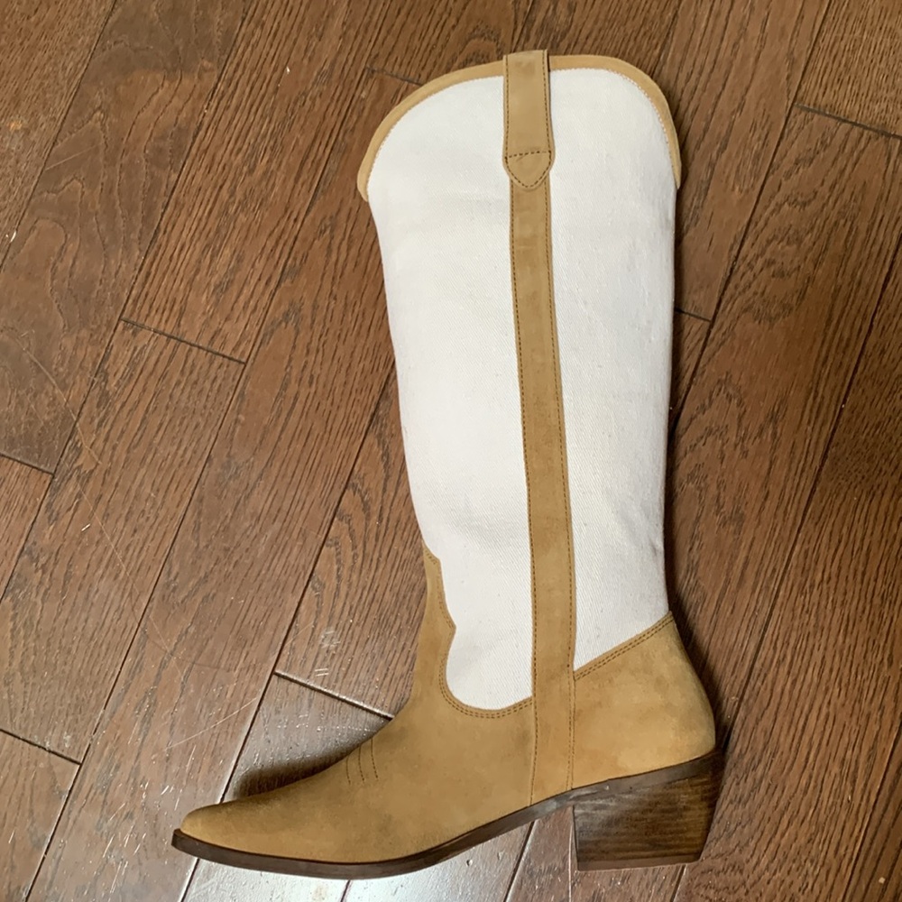 NWB Urban Outfitters UO tall cowboy boots - Picture 5 of 12